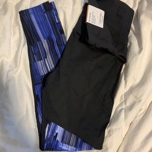 Black Calvin Klein performance high waisted leggings